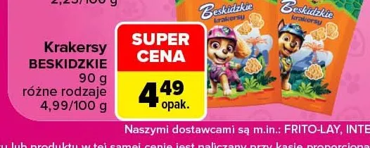 Krakersy Beskidzkie promocja w Carrefour