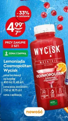Lemoniada Cosmopolitan Wycisk promocja w Żabka