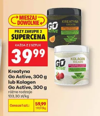 Kolagen Go Active 300 g promocja w Biedronka
