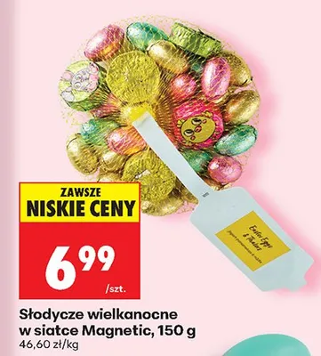 Słodycze wielkanocne w siatce promocja w Biedronka