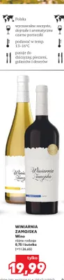 Wino Winiarnia Zamojska promocja w Kaufland