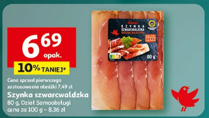 Szynka szwarcwaldzka promocja w Auchan