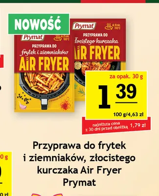 Przyprawa do złocistego kurczaka Air Fryer Prymat promocja w Gram Market