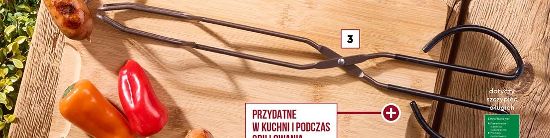 Szczypce długie promocja w Biedronka