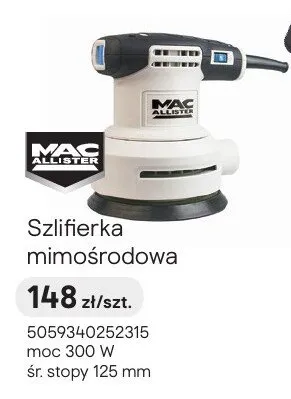 Szlifierka mimośrodowa promocja w Castorama