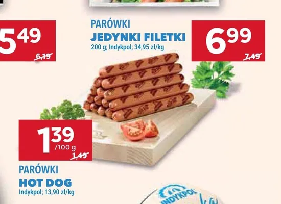 Parówki Hot Dog promocja w Stokrotka