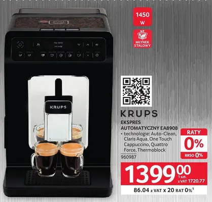 Ekspres automatyczny EA8908 960987 promocja w Selgros