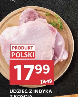Udziec z indyka z kością promocja w Stokrotka