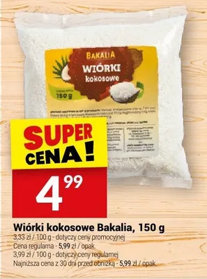 Wiórki kokosowe promocja w Twój Market