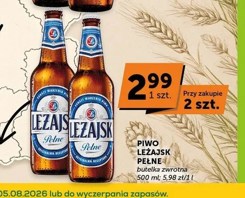 Piwo Leżajsk Pełne promocja w Groszek