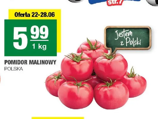 Pomidor malinowy promocja w SPAR