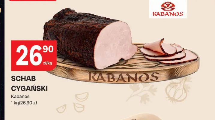 Schab cygański Kabanos promocja w Chorten