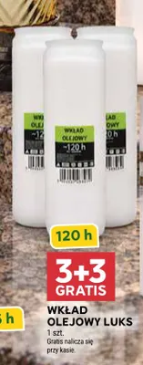 Wkład olejowy Luks promocja w Stokrotka