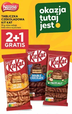 Tabliczka czekoladowa Kit Kat Salted Caramel promocja w Stokrotka