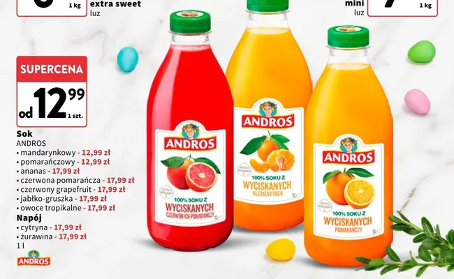 Sok pomarańczowy promocja w Intermarche