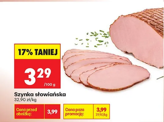 Szynka słowiańska promocja w Biedronka