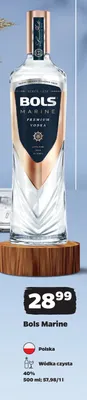 Wódka czysta Bols Marine promocja w Netto