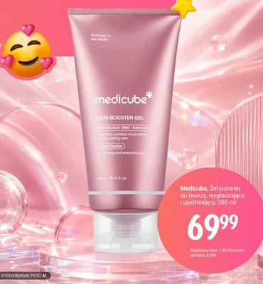 Żel-booster do twarzy wygładzający i ujędrniający Medicube promocja w Rossmann