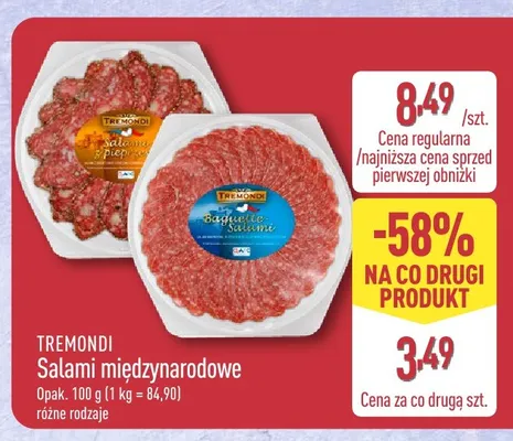 Baguette Salami Tremondi promocja w Aldi