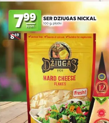 Ser Dziugas płatki Nickal promocja w Stokrotka