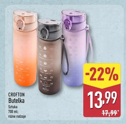 Butelka Crofton promocja w Aldi