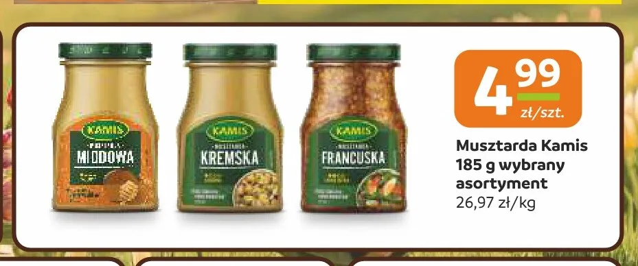 Musztarda Kamis promocja w Gama