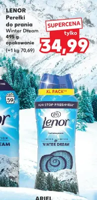 Perełki do prania Winter Dream Lenor promocja w Kaufland