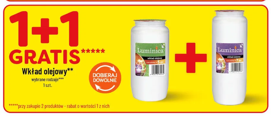 Wkład olejowy Luminica 7 dni promocja w POLOmarket