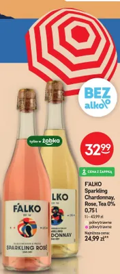 Wino bezalkoholowe F'Alko Sparkling Tea promocja w Żabka