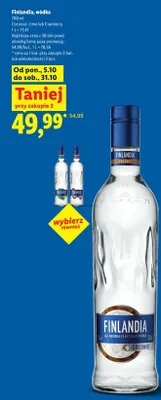 Wódka Finlandia Cranberry promocja w Lidl