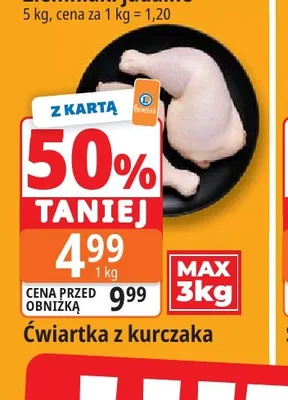 Ćwiartka z kurczaka promocja w Leclerc