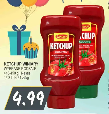 Ketchup Winiary Łagodny promocja w Słoneczko