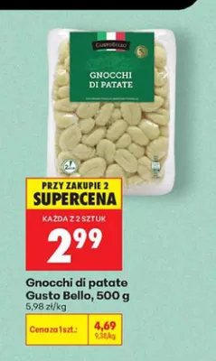 Gnocchi di patate Gusto Bello promocja w Biedronka