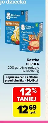 Kaszka Gerber promocja w Carrefour