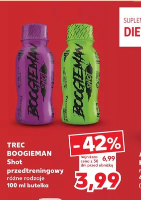 Shot przedtreningowy Trec Boogieman promocja w Kaufland