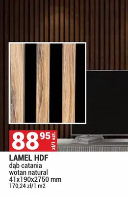 Lamel HDF dąb catania promocja w Merkury Market