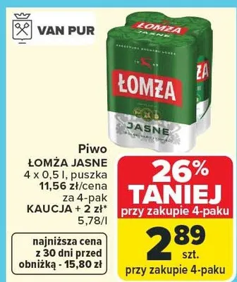Piwo promocja w Carrefour Market