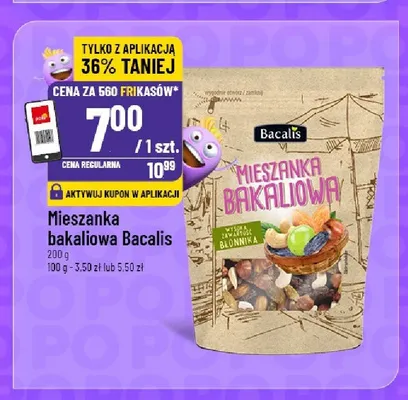 Mieszanka bakaliowa Bacalis promocja w POLOmarket