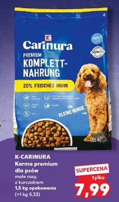 Karma premium dla psów małe rasy 1,5kg  promocja w Kaufland