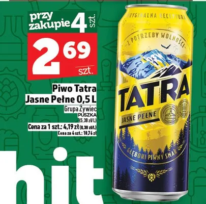 Piwo promocja w TOPAZ