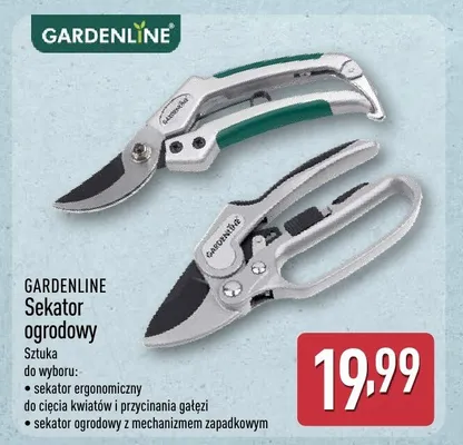 Sekator ergonomiczny Gardenline promocja w Aldi