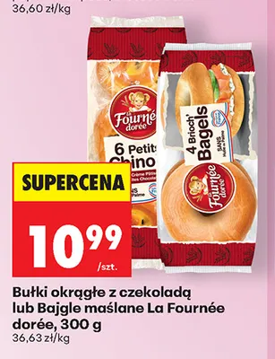 Bajgle maślane La Fournée dorée promocja w Biedronka