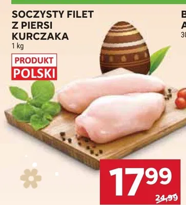 Filet z piersi kurczaka soczysty promocja w Stokrotka