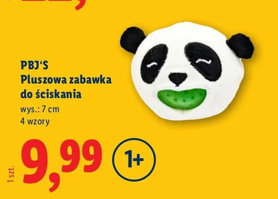 Pluszowa zabawka do ściskania promocja w Lidl
