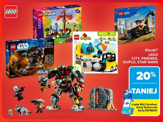 Klocki LEGO Friends promocja w Carrefour