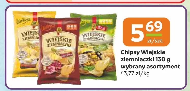 Chipsy Wiejskie Ziemniaczki promocja w Społem Częstochowa