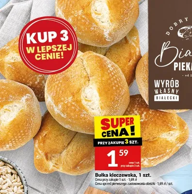 Bułka kleczewska Białecki promocja w Twój Market