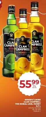 Whisky Clan Campbell The Noble promocja w Duży Ben