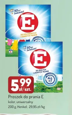 Proszek do prania E uniwersalny promocja w Avita