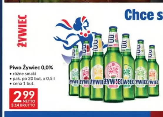 Piwo bezalkoholowe Żywiec Grejpfrut promocja w Makro